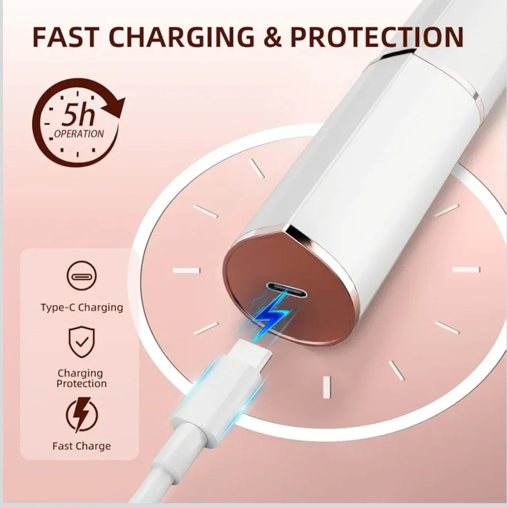 Facial Hair Remover - White - Picture 4 of 12